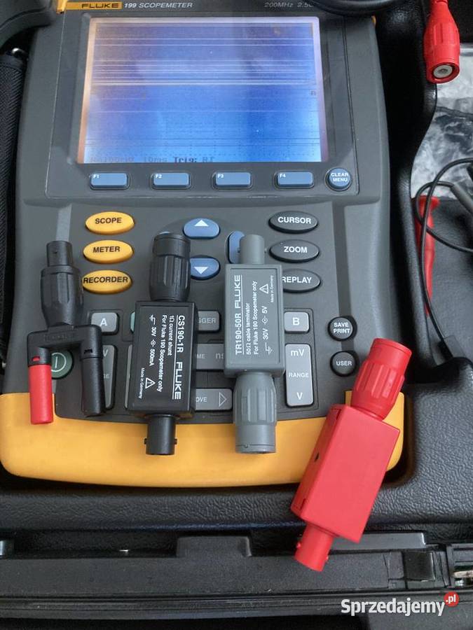 Fluke 199 Oscyloskop ScopeMeter uszkodzony Osieki