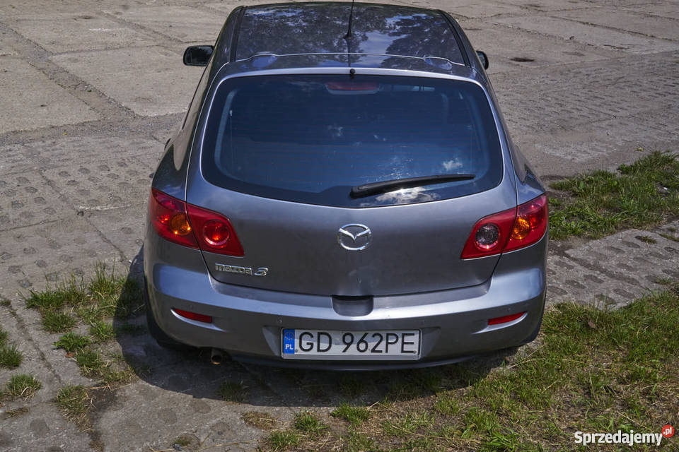 Mazda 3 BK 2005 Benzyna ogłoszenie prywatne pomorskie Gdańsk