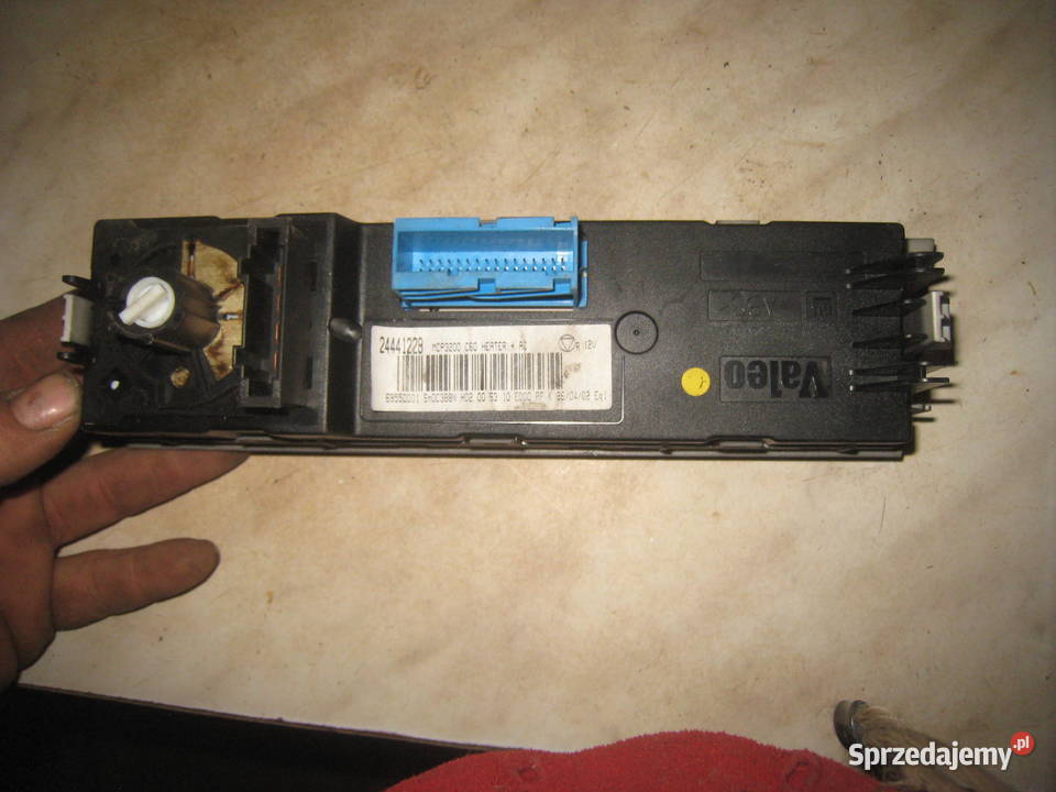 Panel sterowania nawiewów klimatyzacji nadmuchu Panele sterowania, przełączniki