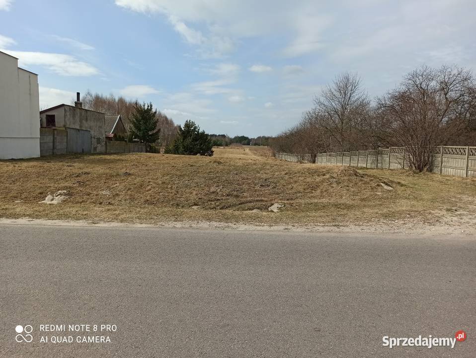 Sprzedam działki budowlane w Sadku 1000m2 mazowieckie Szydłowiec