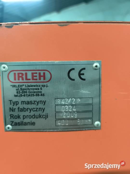 maszyna szewska polerka kombajn IRLEH łódzkie Łódź sprzedam