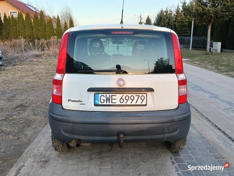 Fiat Panda 2009r 12 benzyna VAN Słupsk