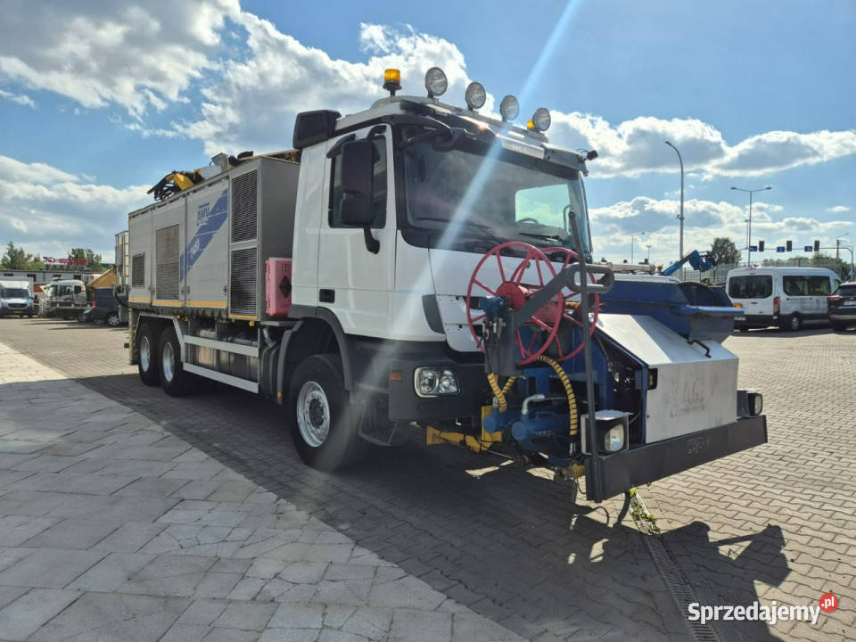 Mercedes Actros 2641 6X4M MASZYNA DO NATRYSKU śląskie Łaziska Górne