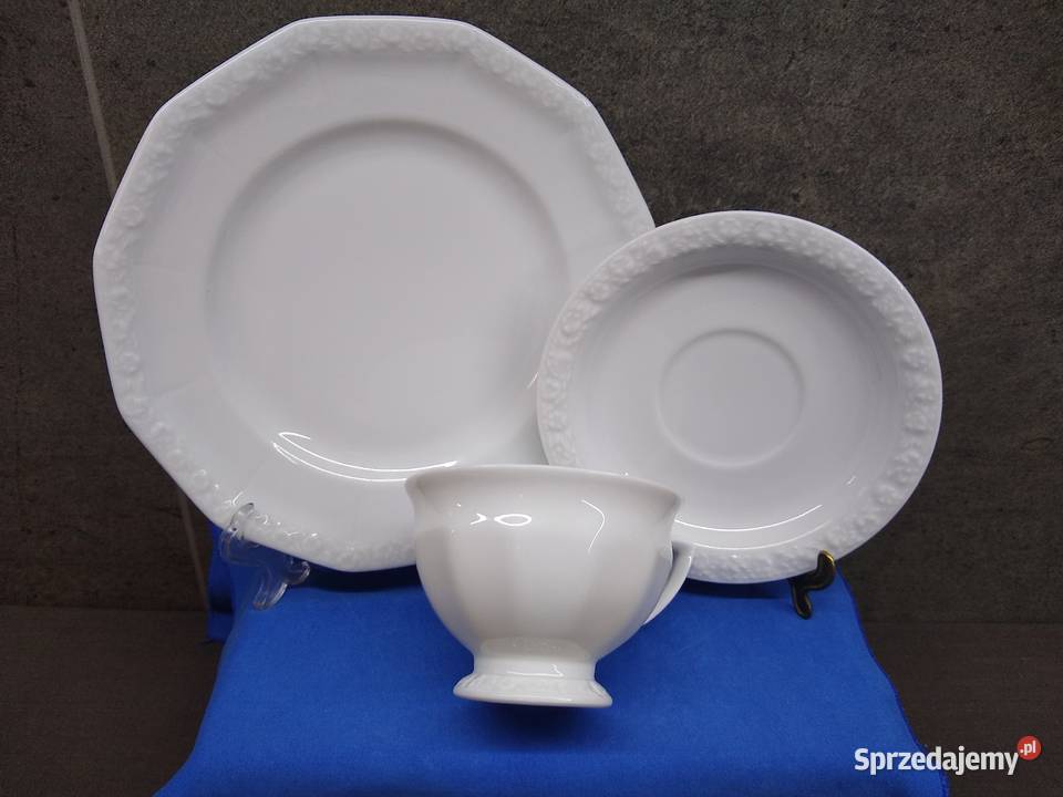 Filiżanka Rosenthal Biała Maria współczesna Kalisz