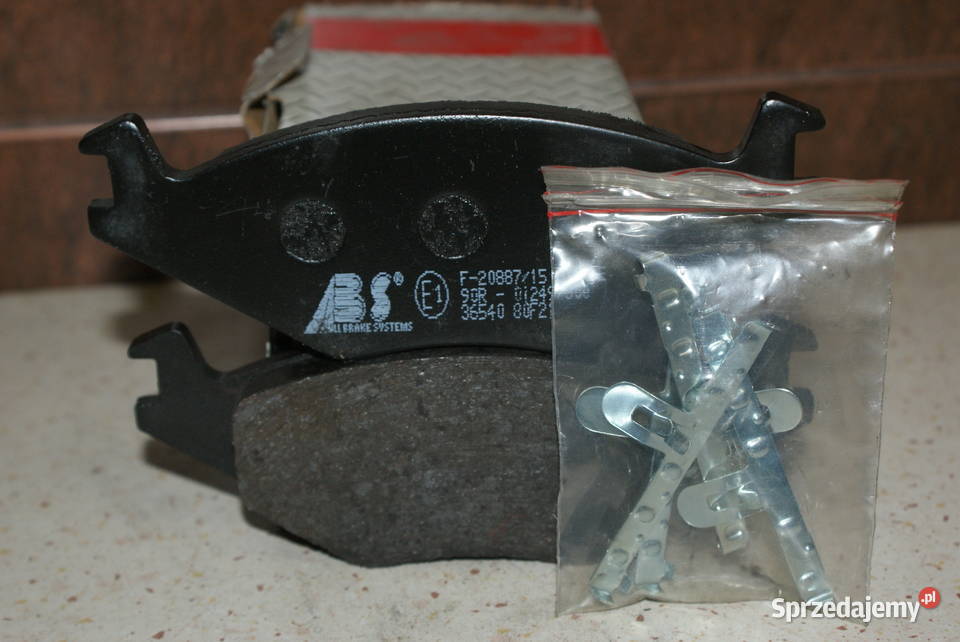 36540 ABS KLOCKI HAMULC VW ASYMETRYCZNE CIENKIE osobowe sprzedam