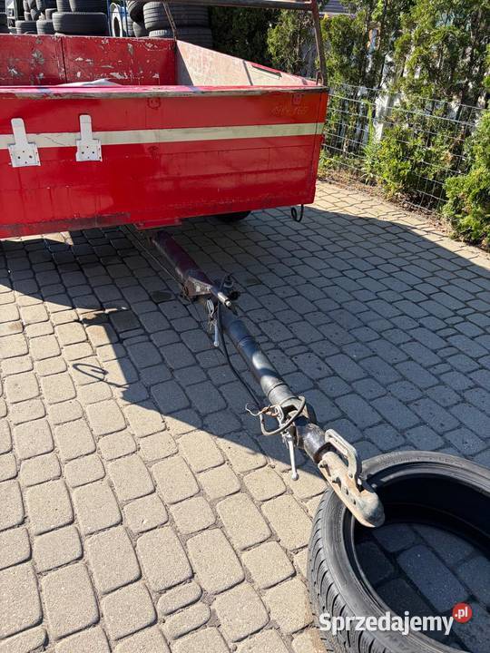 Przyczepka ALU ze Straży Niemcy 1 właściciel DMC burtowe Kolno