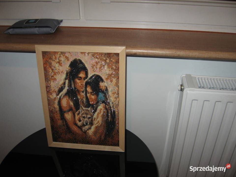 Obraz rękodzieło haft diamentowy warmińsko-mazurskie Olsztyn