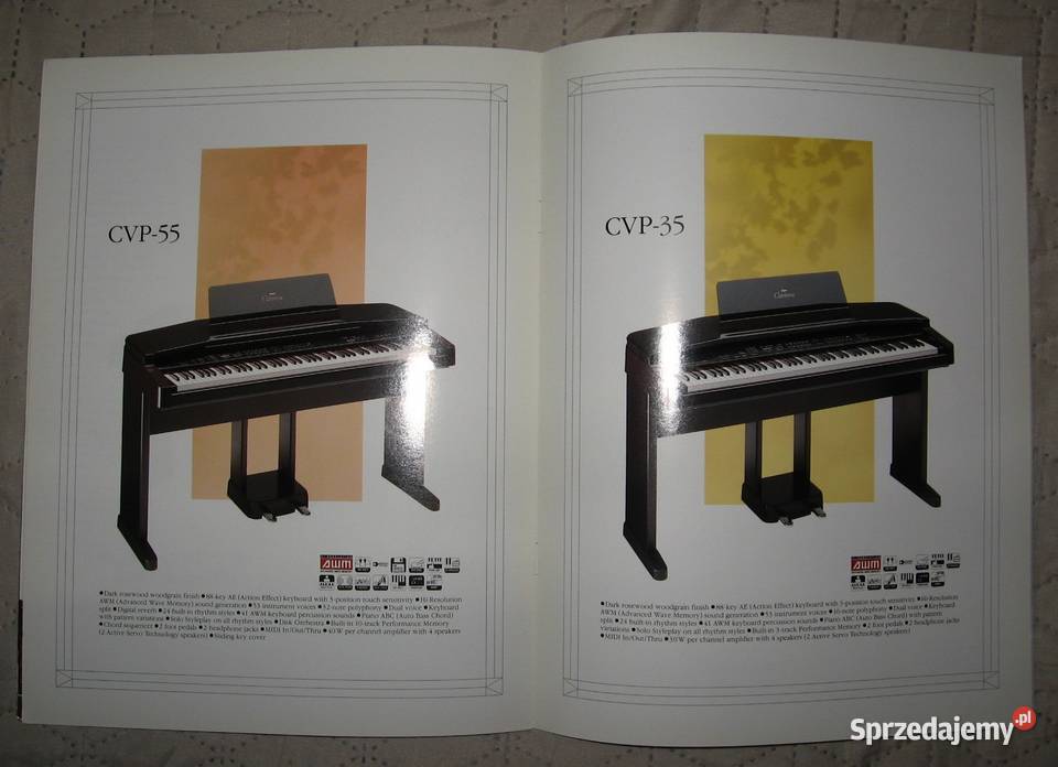 Yamaha Clavinova CVP75655535 catalog katalog sprzedam