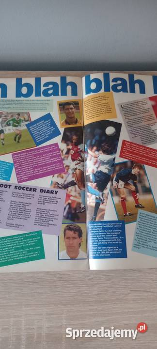 magazyn sportowy piłki nożnej Angielski Shoot śląskie Katowice