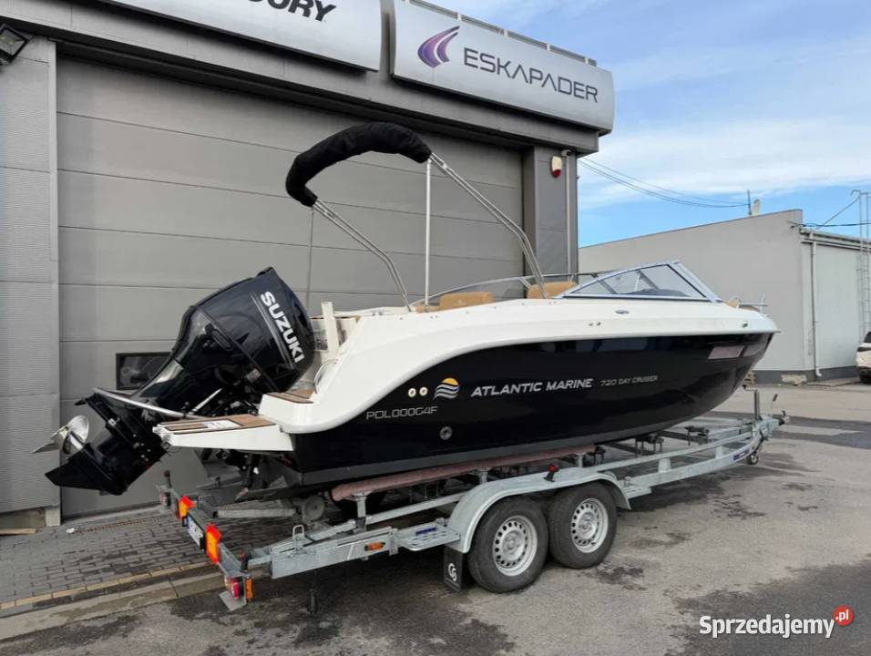 ŁÓDŹ MOTOROWA ATLANTIC MARINE 720 z silnikiem VAT marża sprzedam