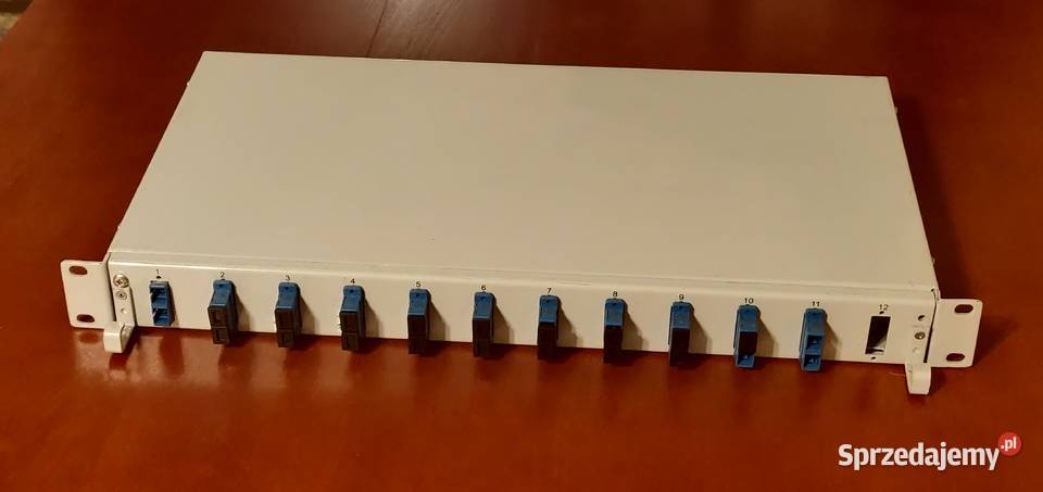 Zestaw przełącznic światłowodowych RACK 19 KRONE