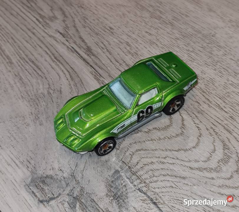 Autko samochód resorak Hot Wheels zielony Plastik  Łódź