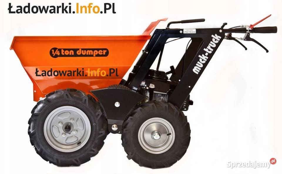 MuckTruck Mini wozidło taczka samojezdna 250 śląskie Gliwice