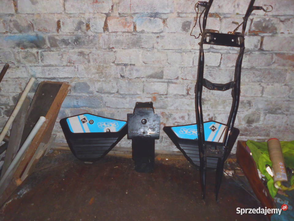 Simson s53 części bak rama boczki błotnik Wrocław sprzedam
