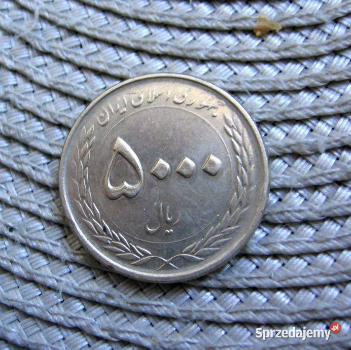 Iran 5000 Rialów 2015r Świątynia Imama Razy Kalisz