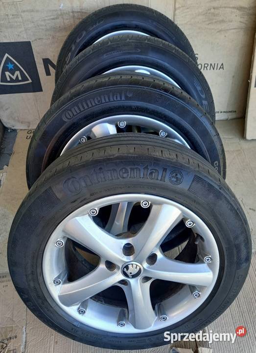 Skoda Octavia Felgi Aluminiowe Koła Letnie R16 Tarnowskie Góry