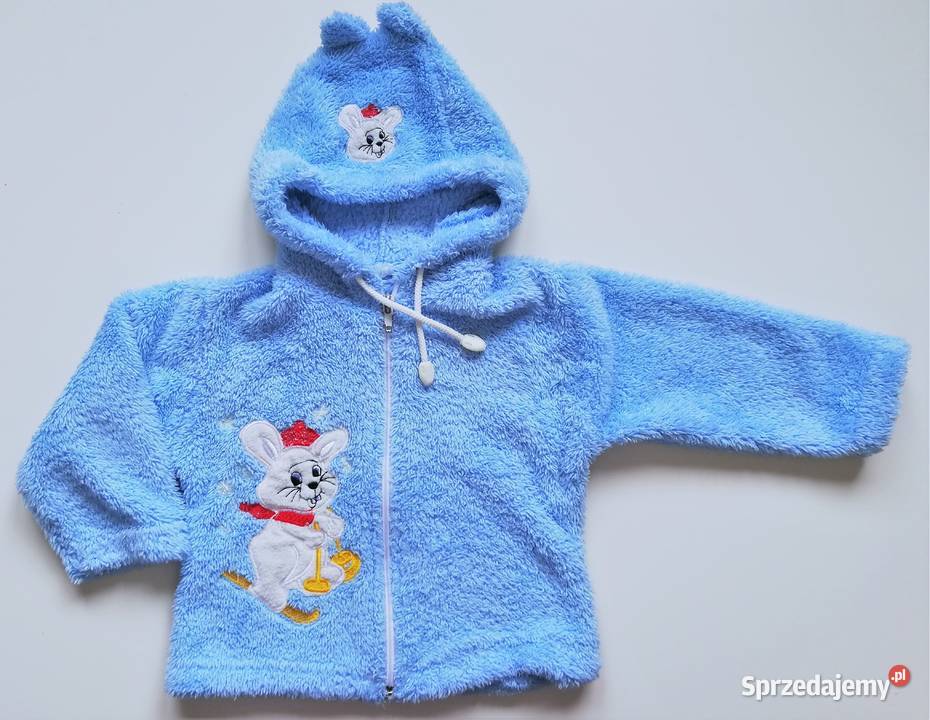 Polarowa bluza z kapturem No name 80 uniseks śląskie Katowice