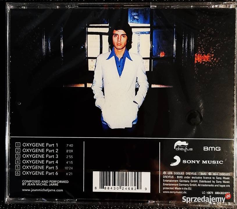 Kultowy Oryginalny Abum CD JeanMichel Jarre Katowice