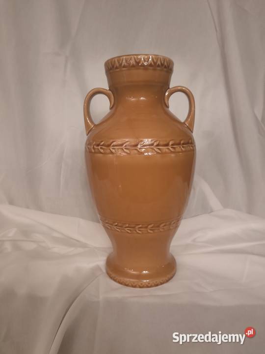 Duży wazon z porcelitu Pruszków 40 cm