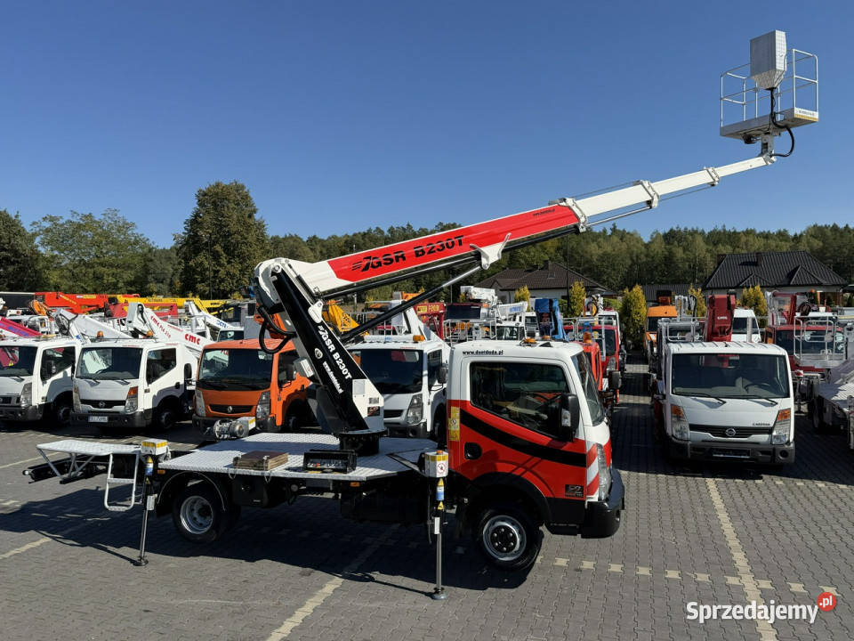 Nissan Cabstar Podnośnik Koszowy 23m GSR B230T świętokrzyskie Widełki
