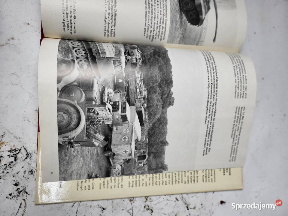 NIEMIECKIE CZOŁGI I POJAZDY BOJOWE 1934 1945 sprzedam