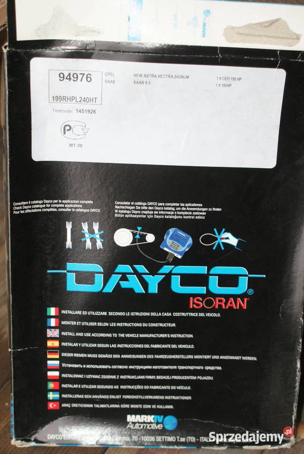 5623XS GATES PASEK ROZRZĄDU ALFA FIAT OPEL SAAB Części Białobrzegi