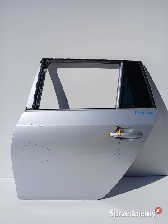 DRZWI LEWE TYLNE TYŁ BMW E61 TITANSILBER Strzyżewice sprzedam