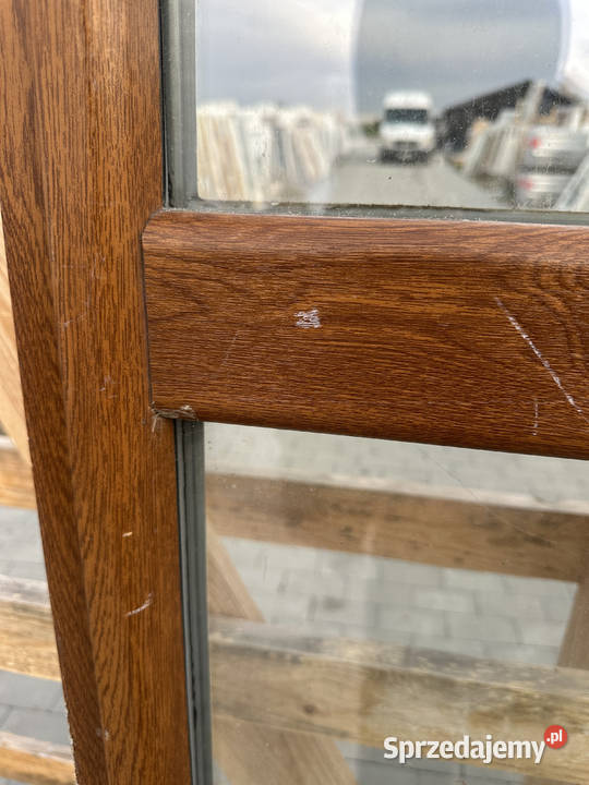 OKNA KacprzaK Witryna 73X217 FIX Używany PCV Okna ścienne Siedlce