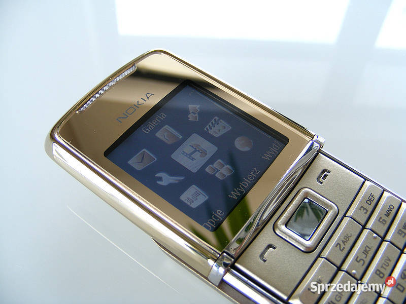 Telefon Nokia 8800 Sirocco Gold 18k ochrona Aleksandrów Łódzki