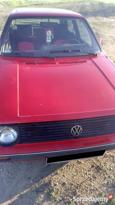 VW Golf II 13 BOSTRO benzynagaz stan ekonomiczny Zarejestrowany w Polsce Kościerzyna sprzedam