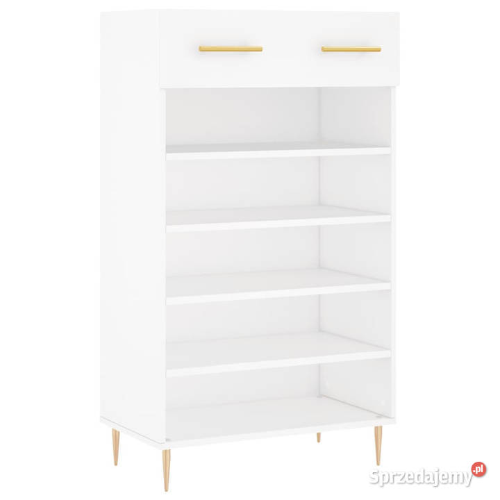 Szafka na buty biała 60x35x105 materiał Warszawa