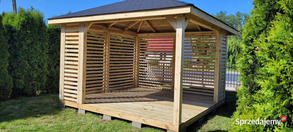 ALTANA OGRODOWA WIATA TARAS ZADASZENIE