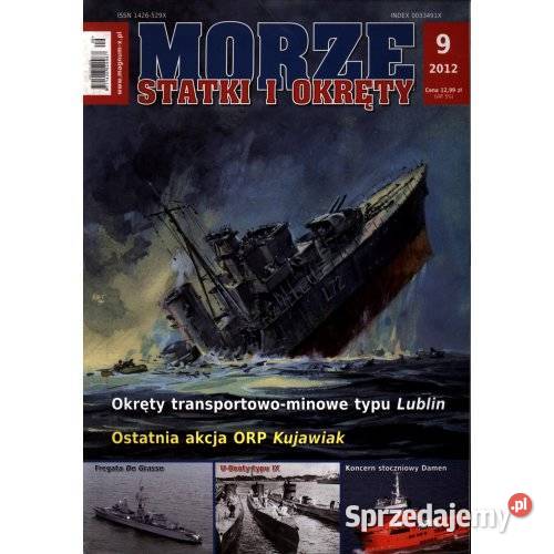 Morze Statki i Okręty 92012 ORP Kujawiak UBooty śląskie