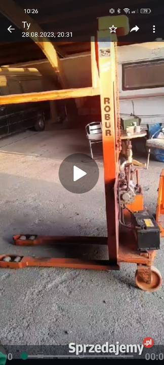 Paleciak elektryczny 12v Węsiory