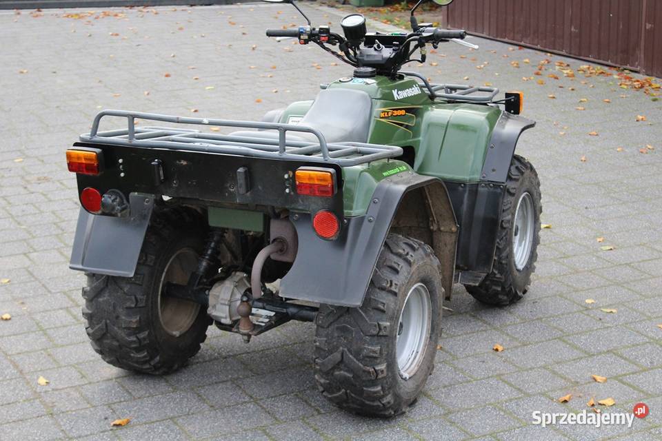 Quad Kawasaki KLF 300 4X4 z homologacją warmińsko-mazurskie Elbląg