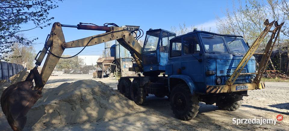 Koparka na starze Świdnik