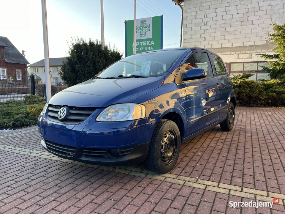 VW Fox 12 benz 55 2007 r z Niemiec 1 wł nowości nieuszkodzony Kolno