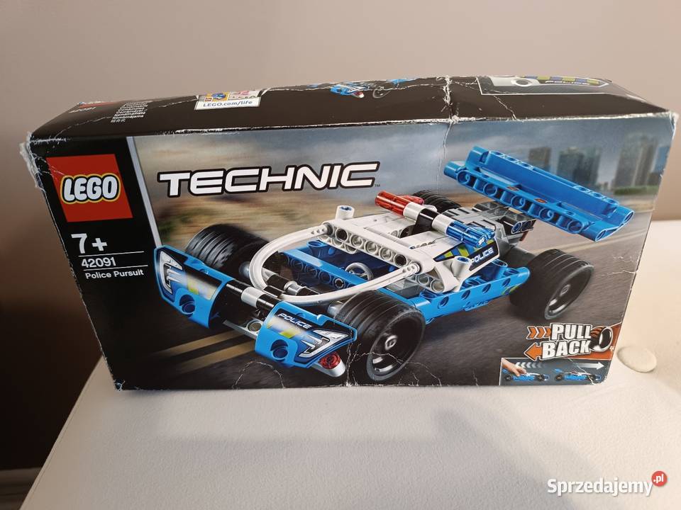 Klocki LEGO Technic policyjny pościg 42091 napęd Klocki Sulejówek