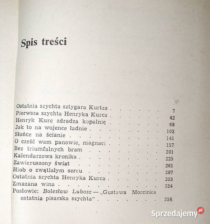 x L Górniczy zakon Morcinek Proza i poezja Warszawa