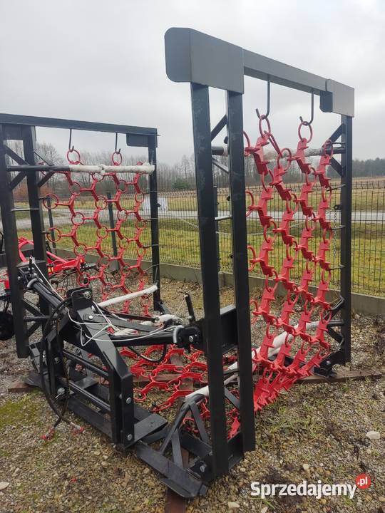 Włóka polowołąkowa 4 do 8m hydrauliczna 4 nieuszkodzony Inowrocław