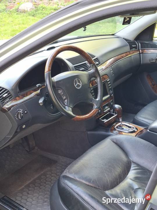 Mercedes S Klasa W220 32 CDI 204 Klasa S łódzkie sprzedam