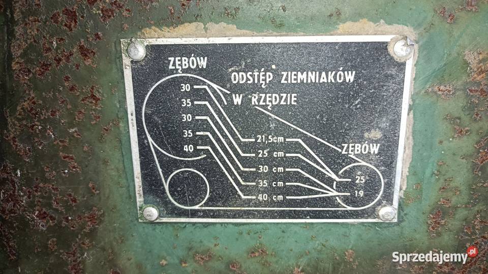 Sadzarka do ziemniaków nieuszkodzony łódzkie Kodrąb