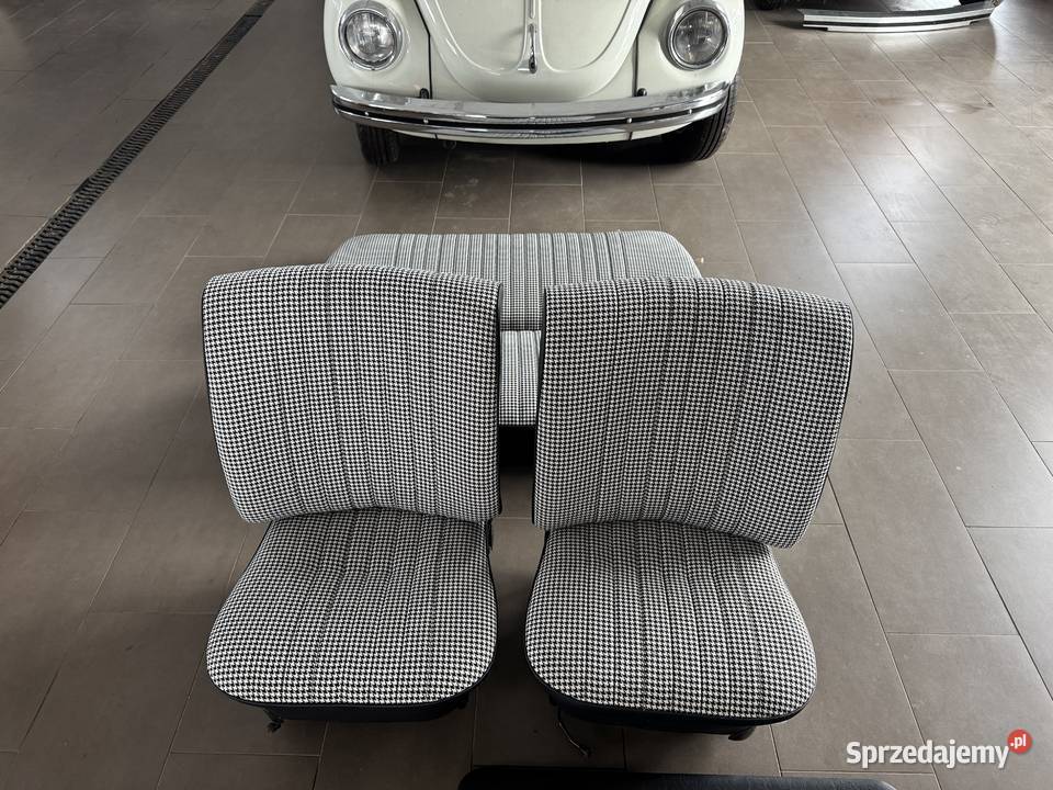 Sprzedam nowe wnętrze do VW Garbus fotele boczki Fotele i kanapy Wrocław