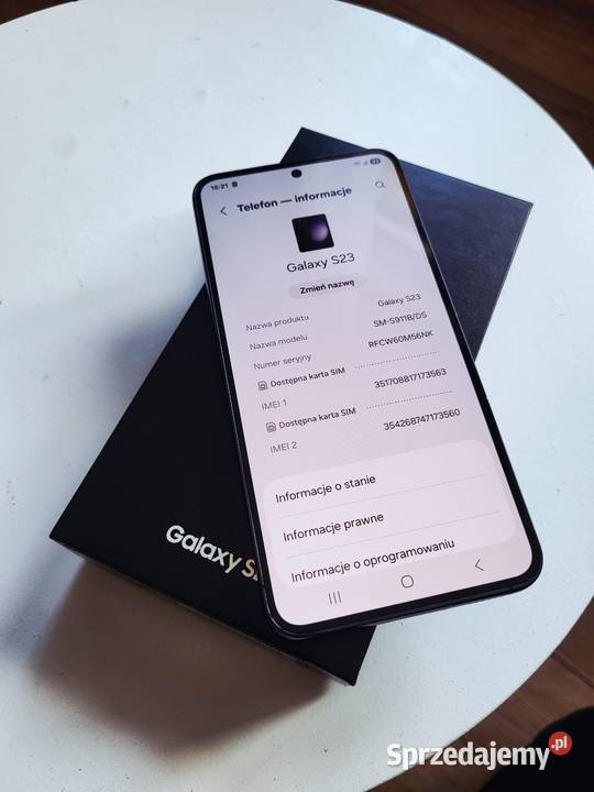 Samsung Galaxy S23 Czarny W super stanie 8256 GB Daleszyce sprzedam