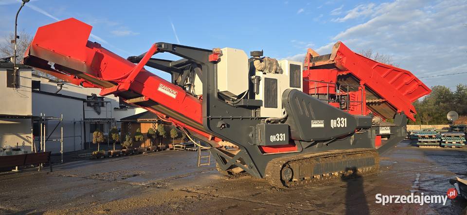 Kruszarka stożkowa Sandvik QH331 DARMOWE TESTY Trachy