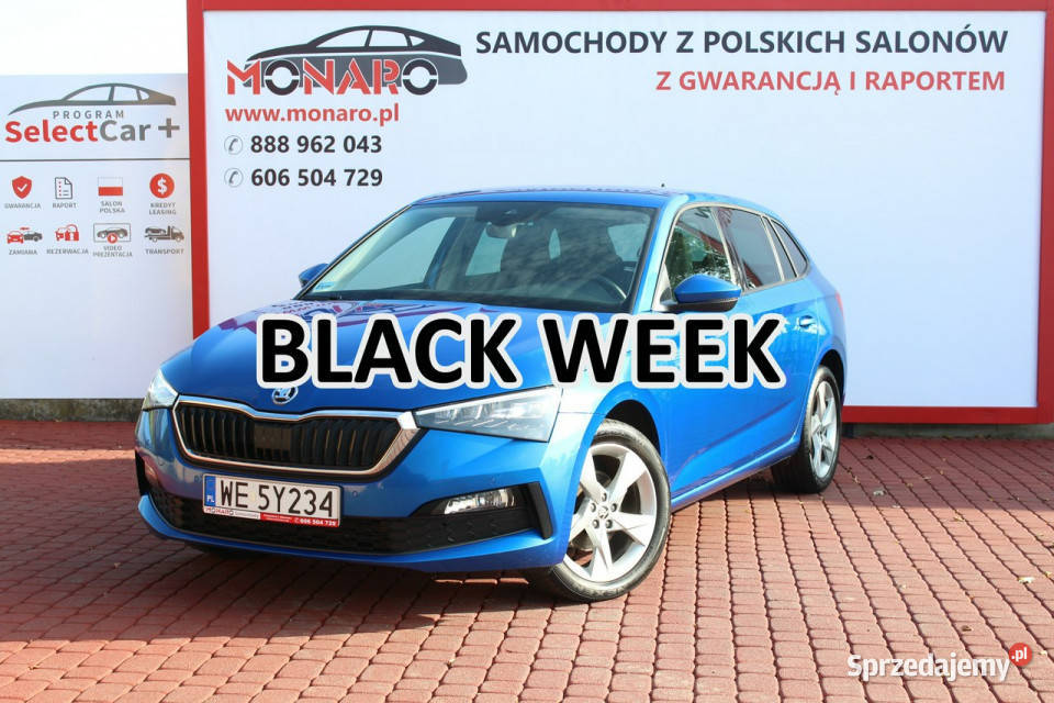 koda Scala STYLE Kolor Race Blue Salon Polska Włocławek sprzedam