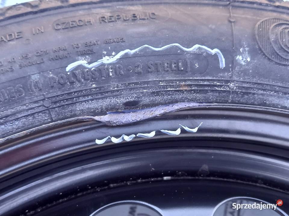 OPEL ASTRA J ZAFIRA C koło dojazdowe 1157016 92M sprzedam