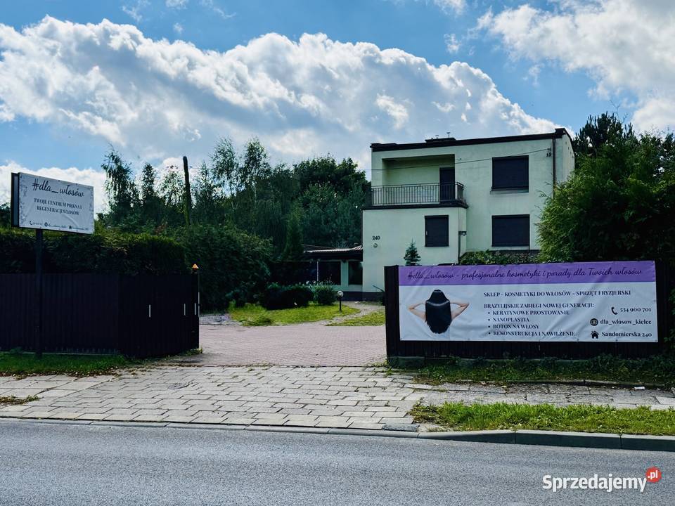 Wynajem Lokal 154 m2 KIELCE z parkingiem na