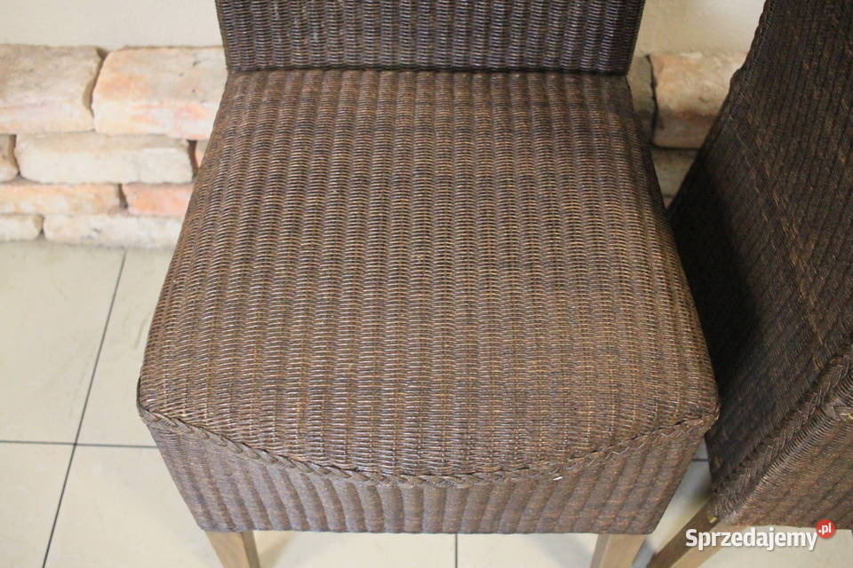 4 krzesła RATTAN Origineel Loom Furniture BV