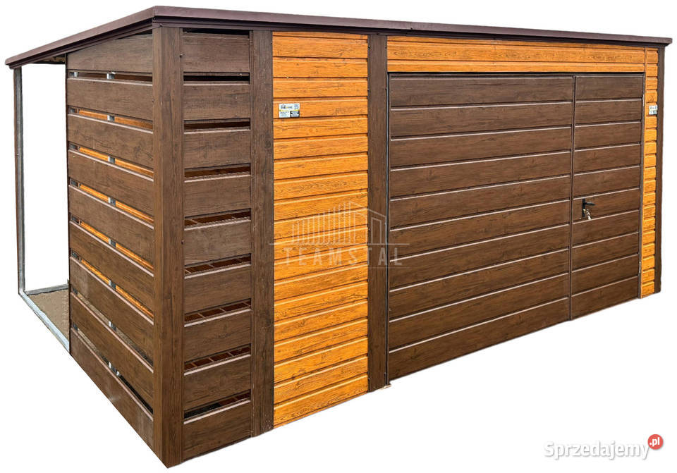 Schowek domek ogrodowy Garaż 4x3m wiata 05m Wieliczka